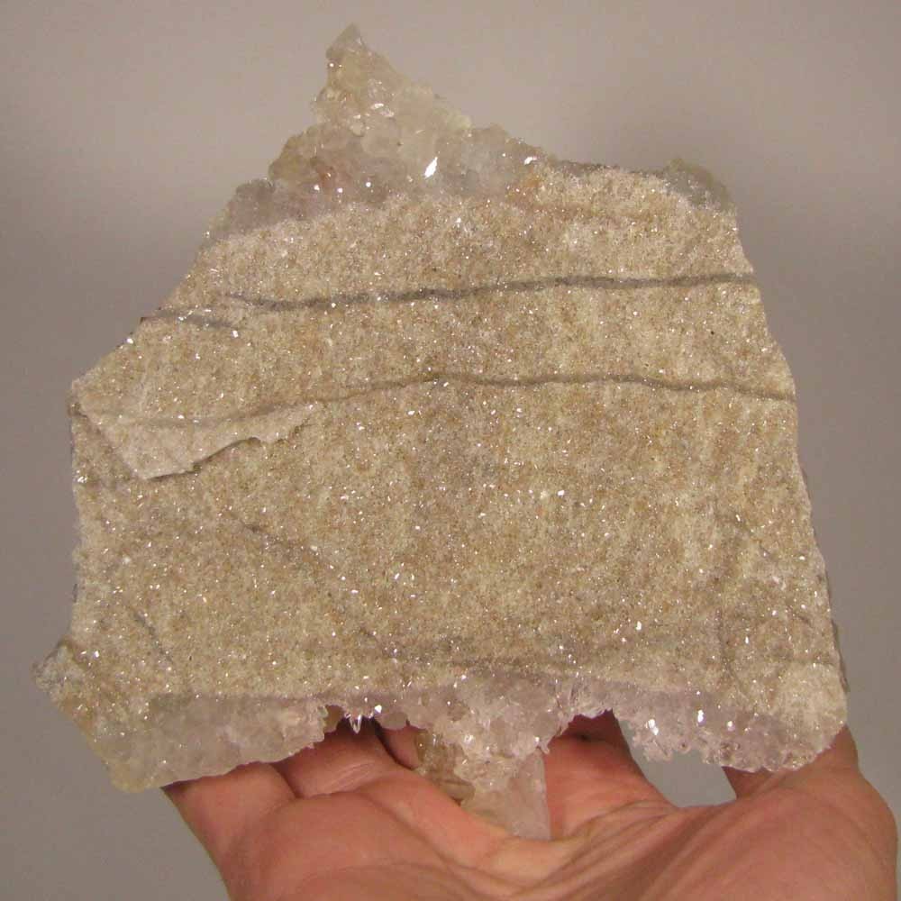 5.7″ Clear QUARTZ Crystals Cluster – Mt. Ida, Arkansas – 1.4 lbs.
