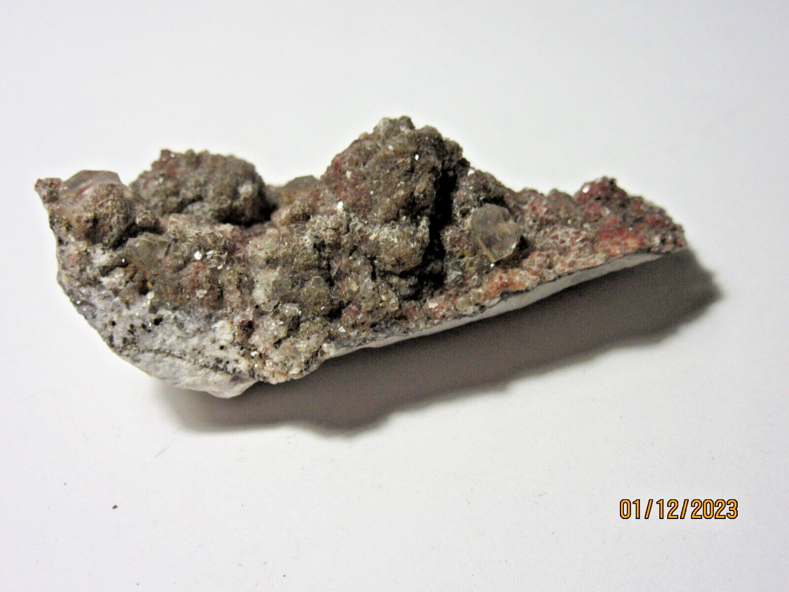 Natural Red Quartz Crystal CLUSTER 2 3/8″ Rough Collectible Reiki RQCCC-2
