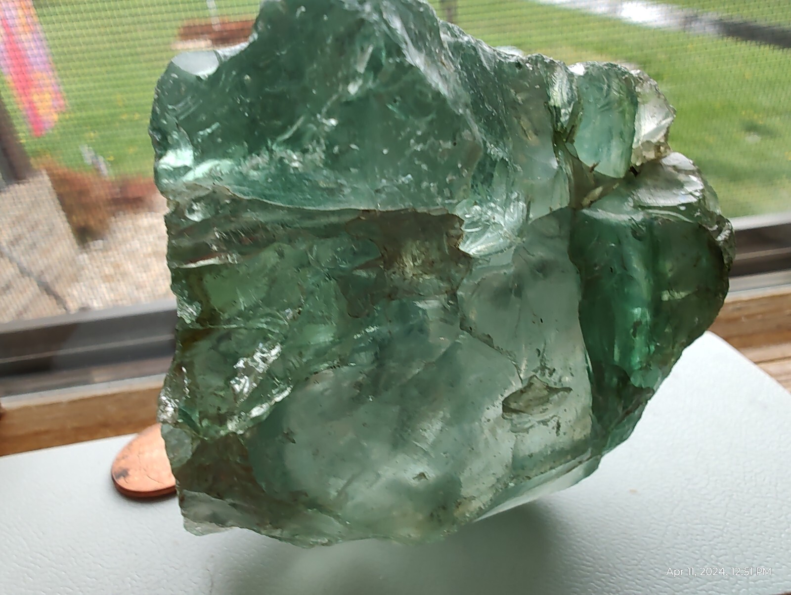 Mineral Stone Crystal Specimen 255 gram cosmic fragments master Andara