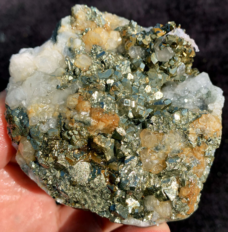 300g Rare&Raw Natural Iron Pyrite Cube Nugget Native Rough Specimen Peru ip1609