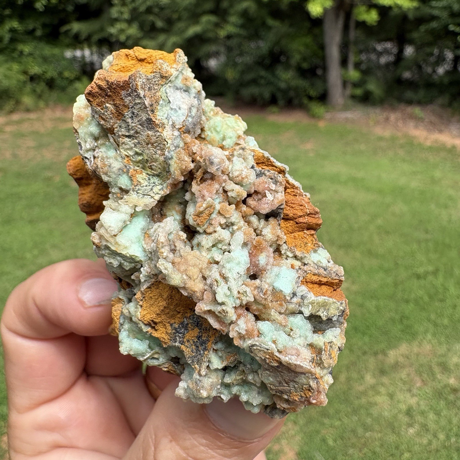 Lot Of 8 Natural Garnierite Mineral Nickel Ore Specimen
