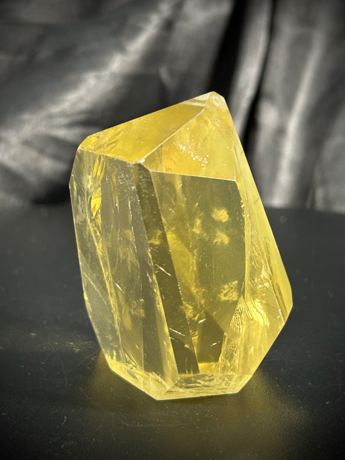2.54″ High Clarity Citrine Geometric Freeform 6.9oz (194 grams)