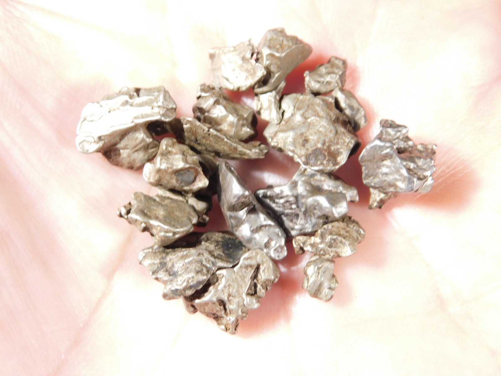 Big Lot of Little Campo Del Cielo METEORITES 100% Authentic Argentina 20.0gr
