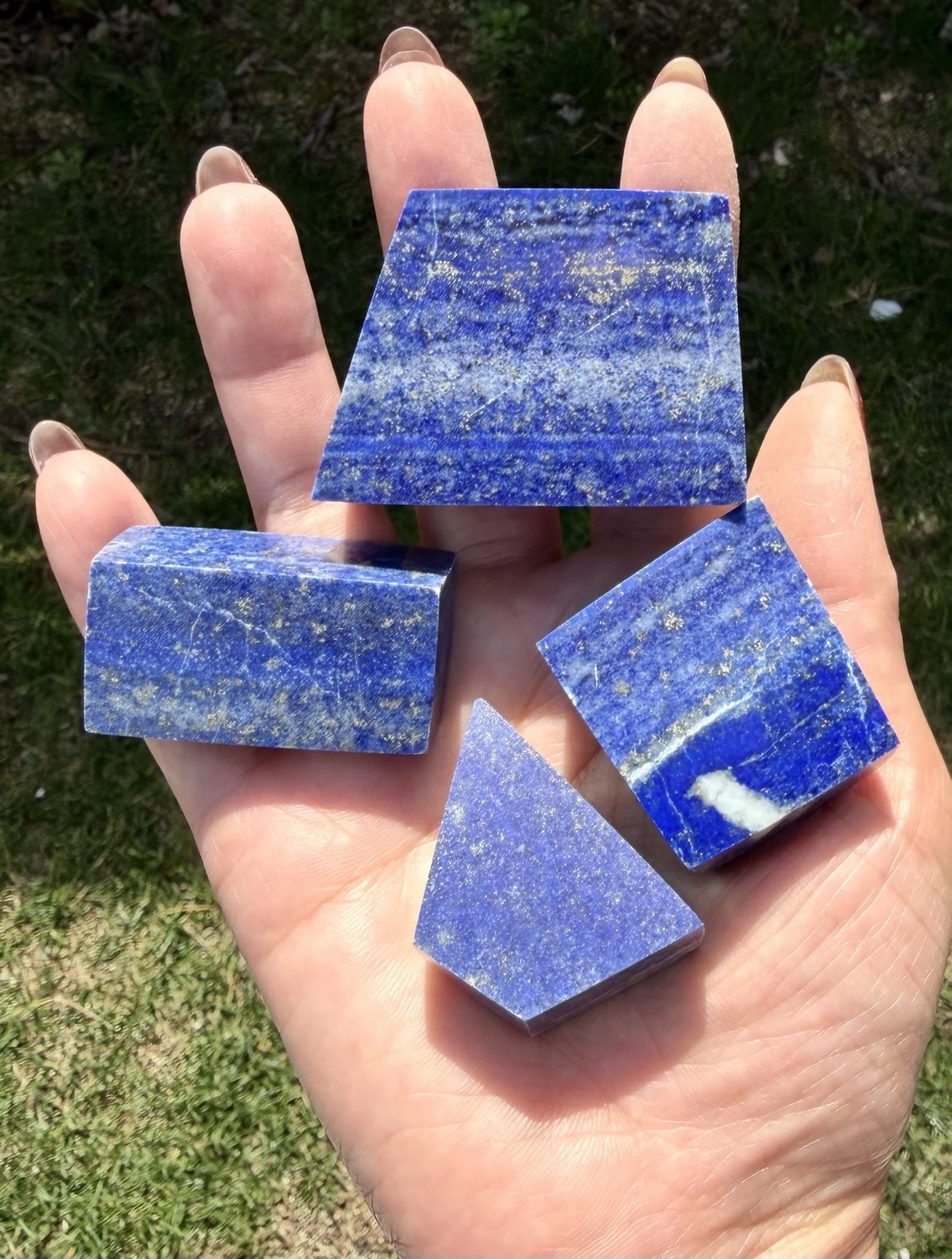 Wholesale Lot 2 Lbs Natural Lapis Lazuli Freeform Crystal Healing Energy