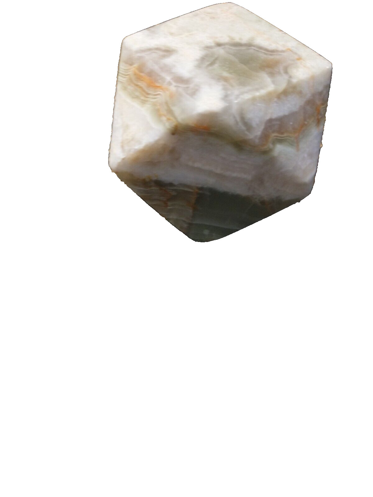 Cut Geometric Rock Jasper Paperweight Display Healing Stone Paperweight