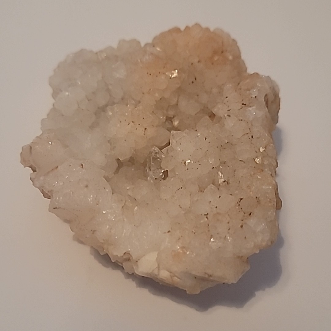 Calcite Crystal Cluster Specimen White Quartz 5.25″ x 4″ Natural Display Peice