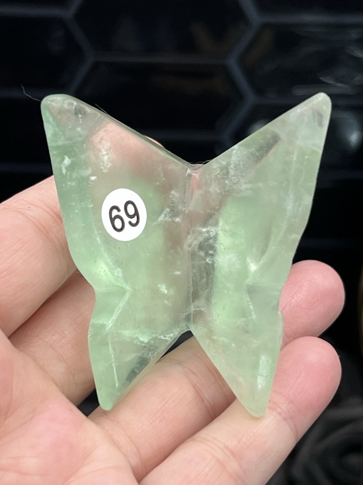 Natural Crystal Mixed Material 3D Butterflies Standing Free ship & Gift