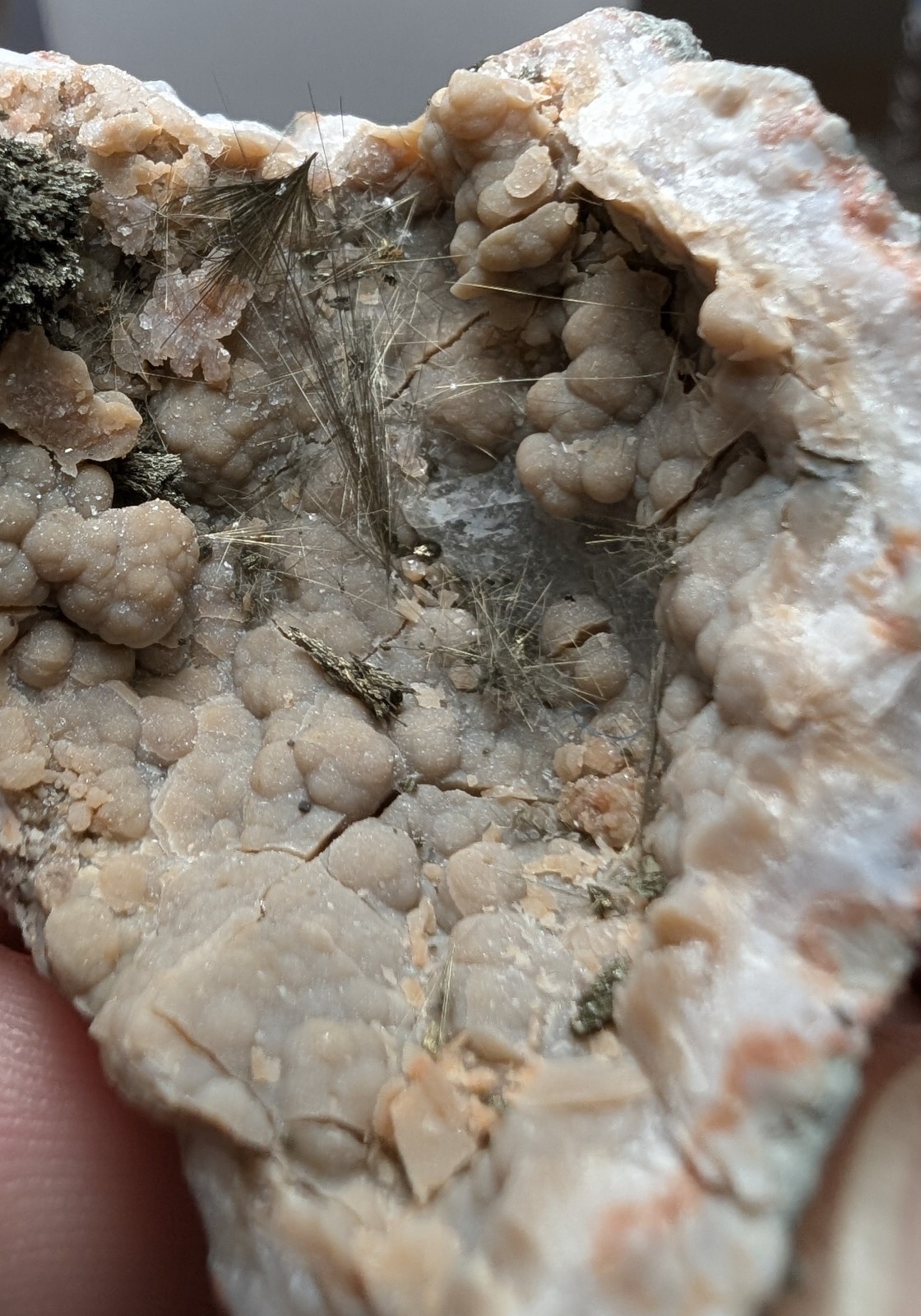 Millerite Geode from Hall’s Gap, Kentucky