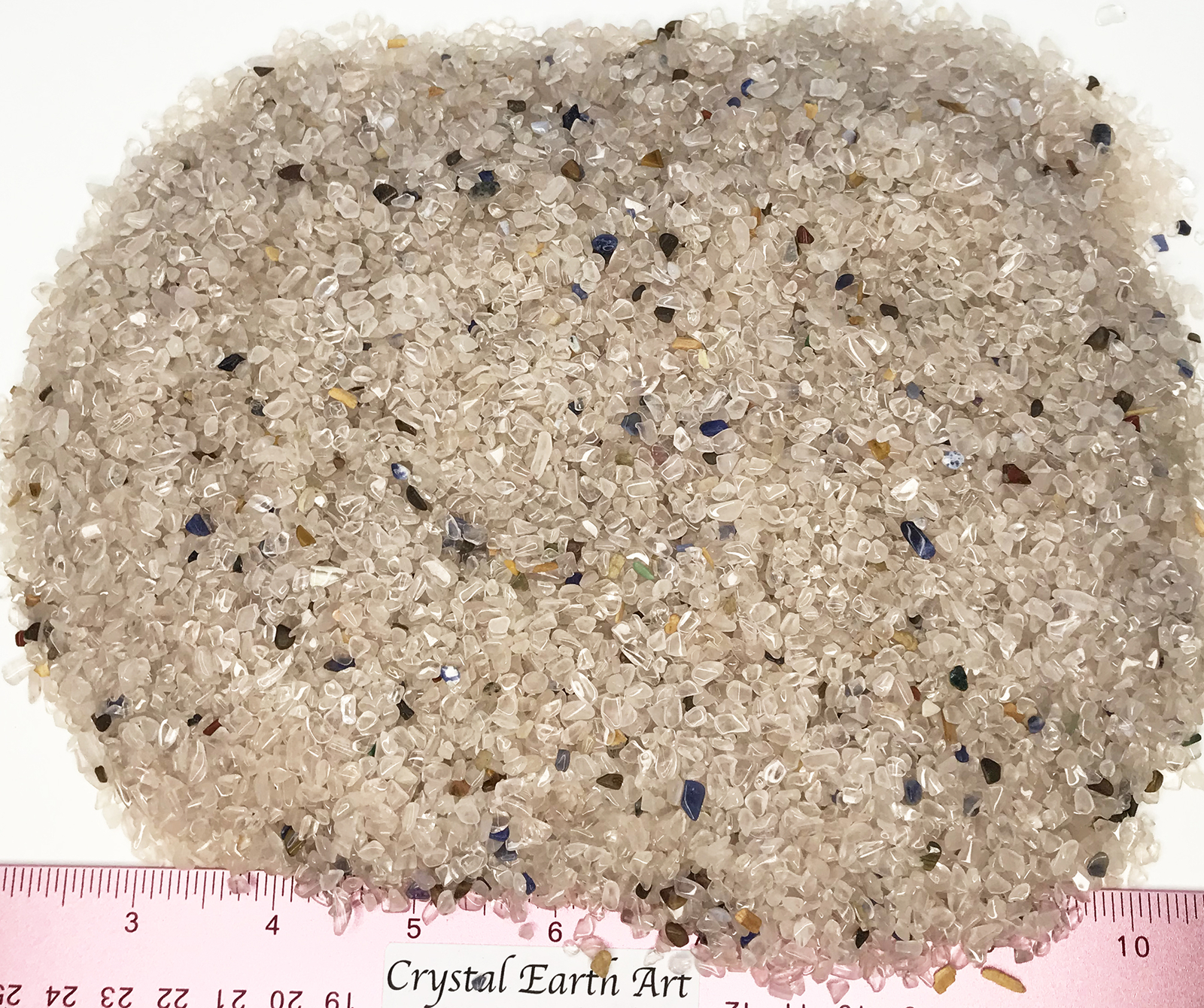 QUARTZ ROSE Dusky XX-Mini (1/8″ to 3/8″) polished stones 2 lb.