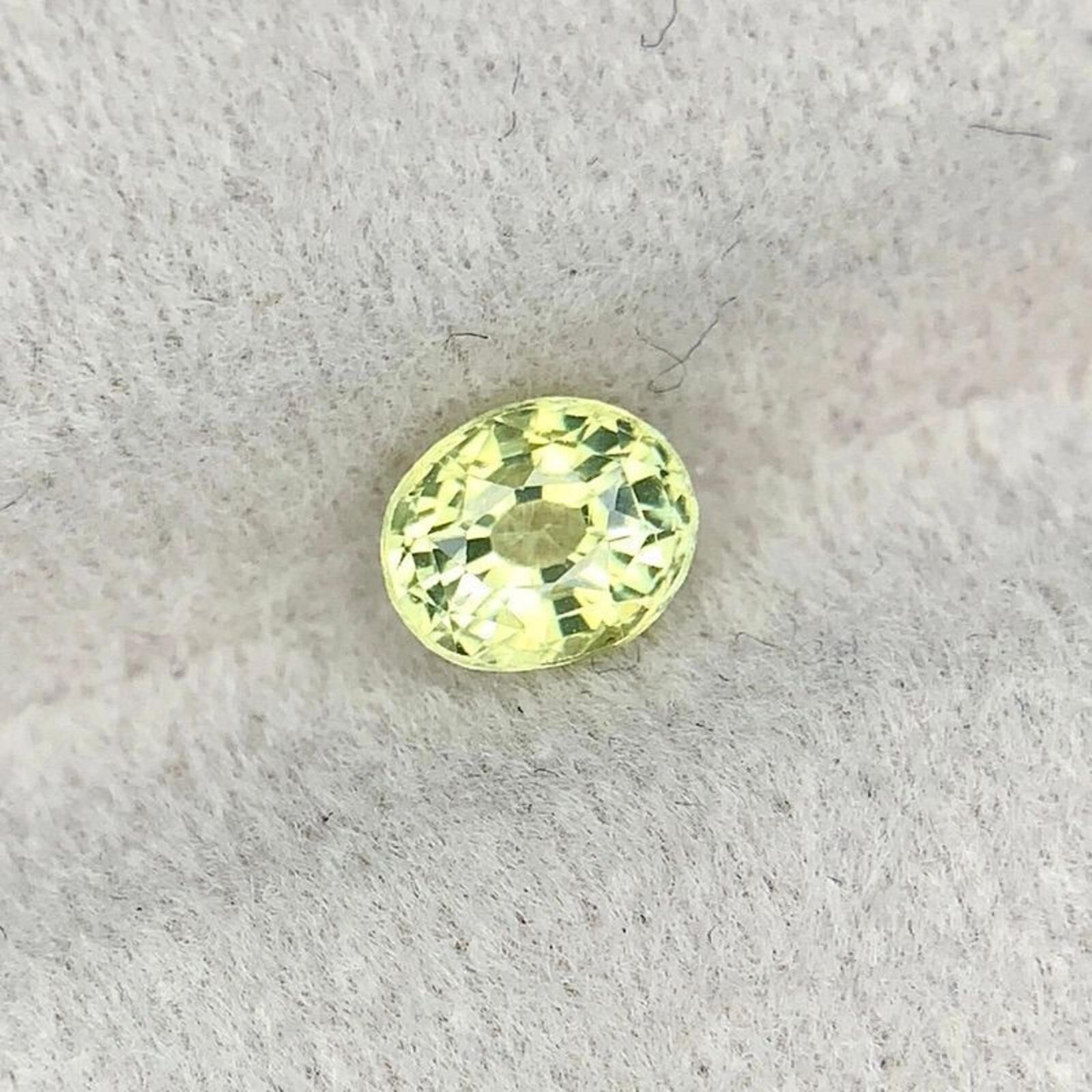 CHRYSOBERYL YELLOW 100% NATURAL UNHEATED SRI LANKA MINE