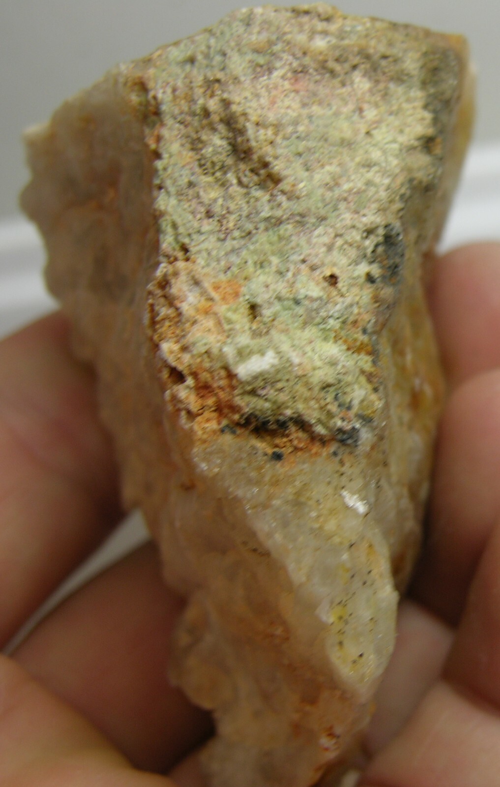 #2 70.00mm Natural South Carolina USA Iron Oxide on Quartz Specimen 2 11/16 in