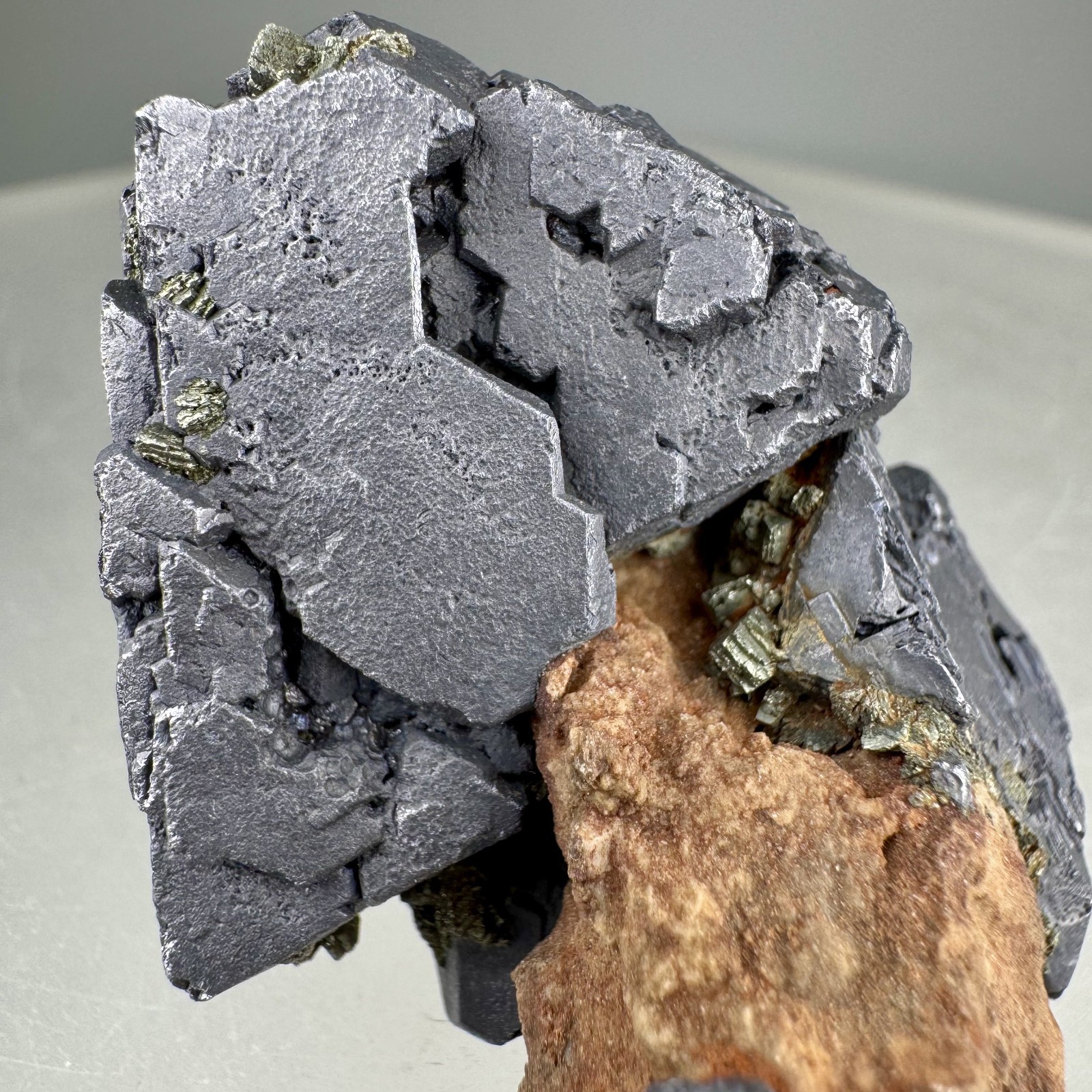 Galena, Marcasite: Picher Field, Tri-State Mining District, USA