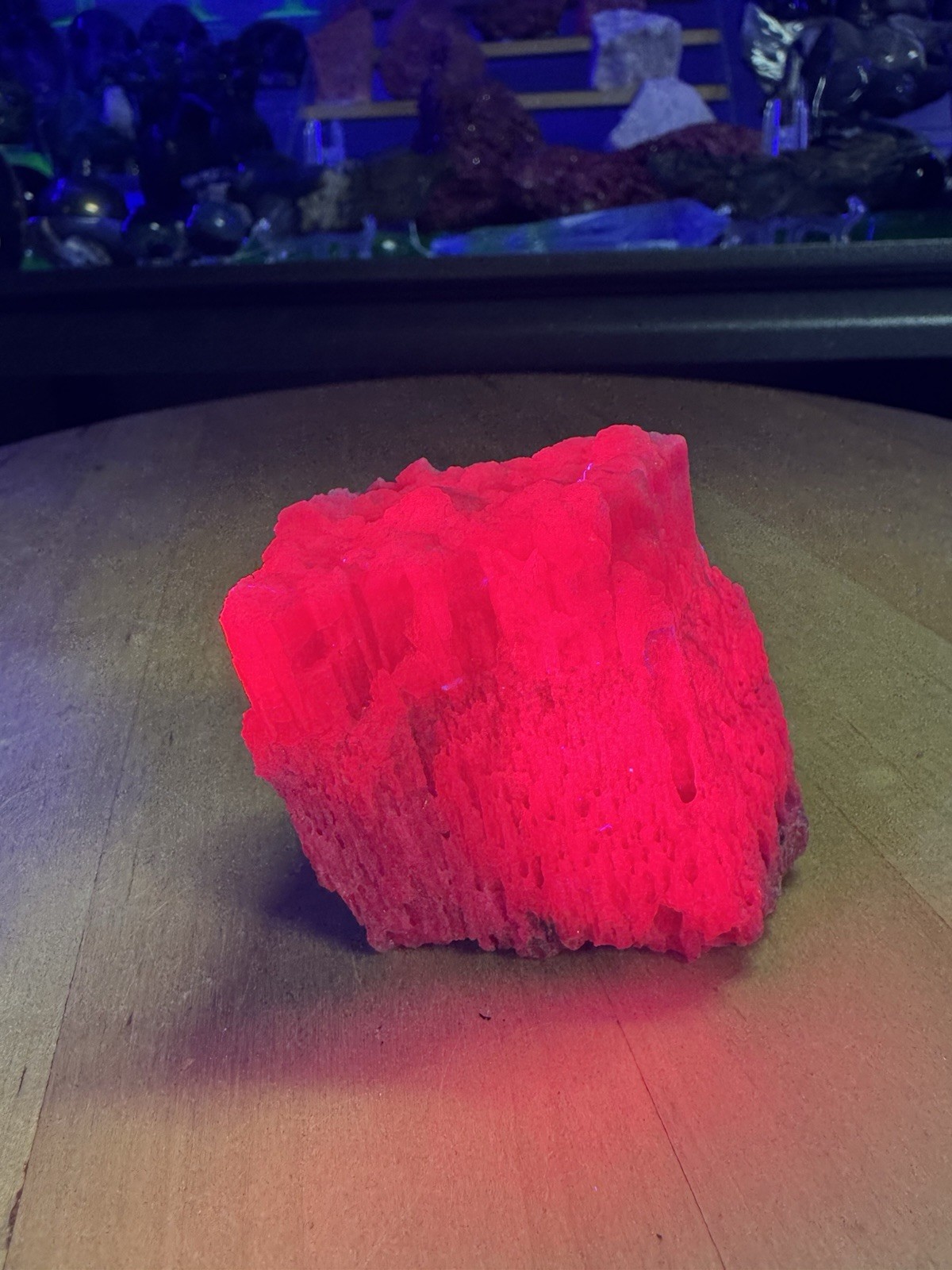 6976 Raw Ruby Corundum Specimen 2.1”x1.6”x2.0” Wt. 7 Oz.