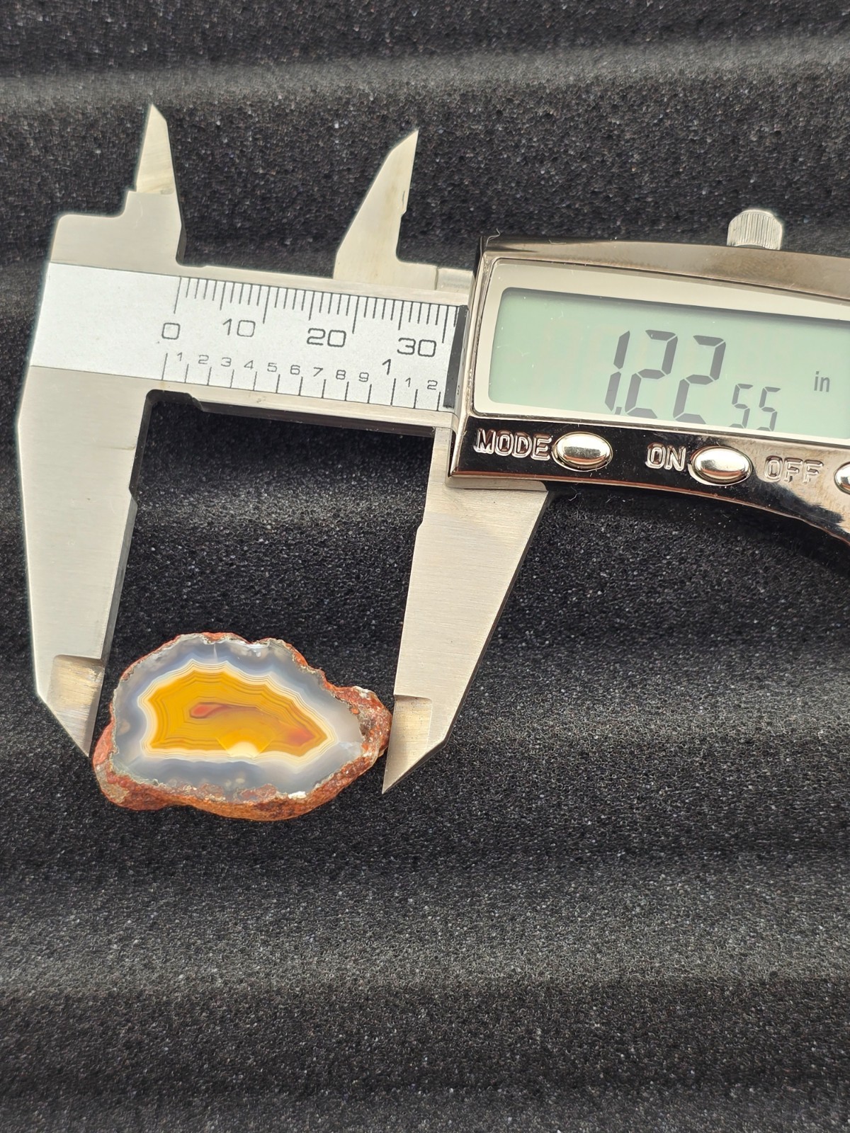 Alimajo, Malawi, South Africa, 1/2 Nodule, 1.22in long, .75in wide, 11 grams