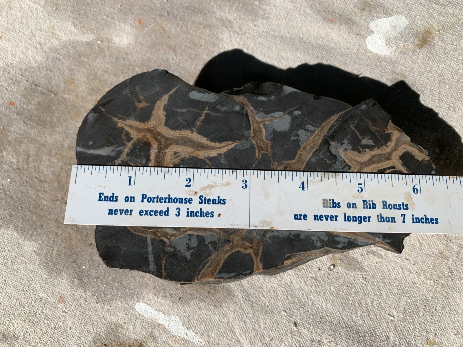 ☆1.2LB (650Gr) 6 Inch Septarian DOUBLE Nodule 1/2 Geode Mineral from Utah☆723