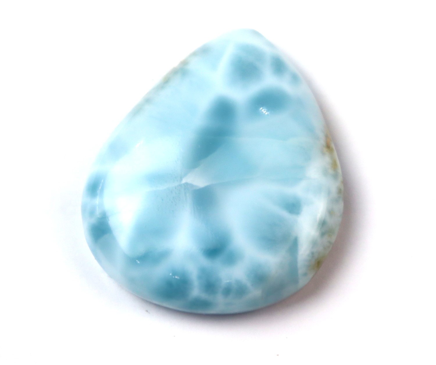 Beautiful Natural Sky Blue Larimar Cabochon 32mm