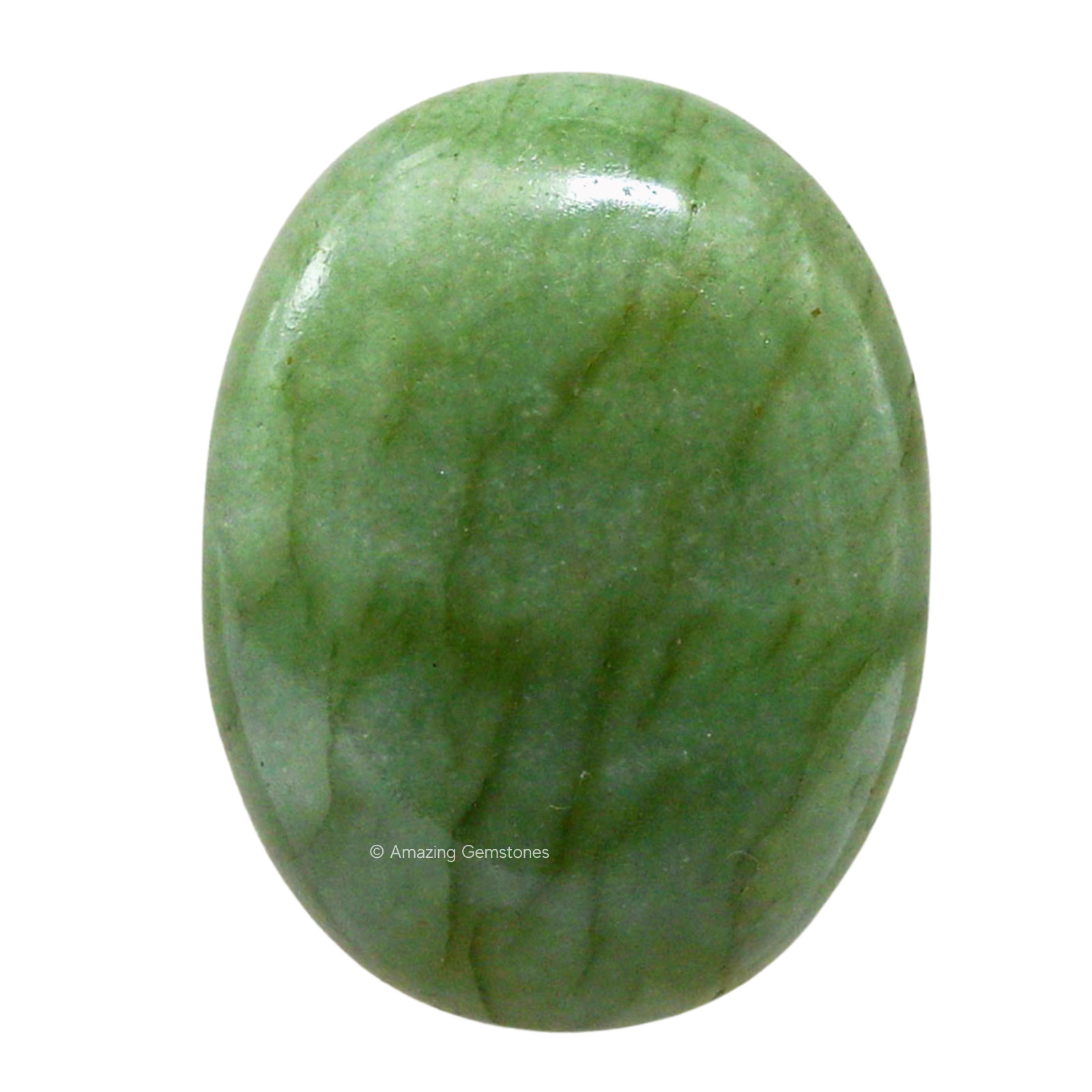Light Green Aventurine Crystal Palm Stone