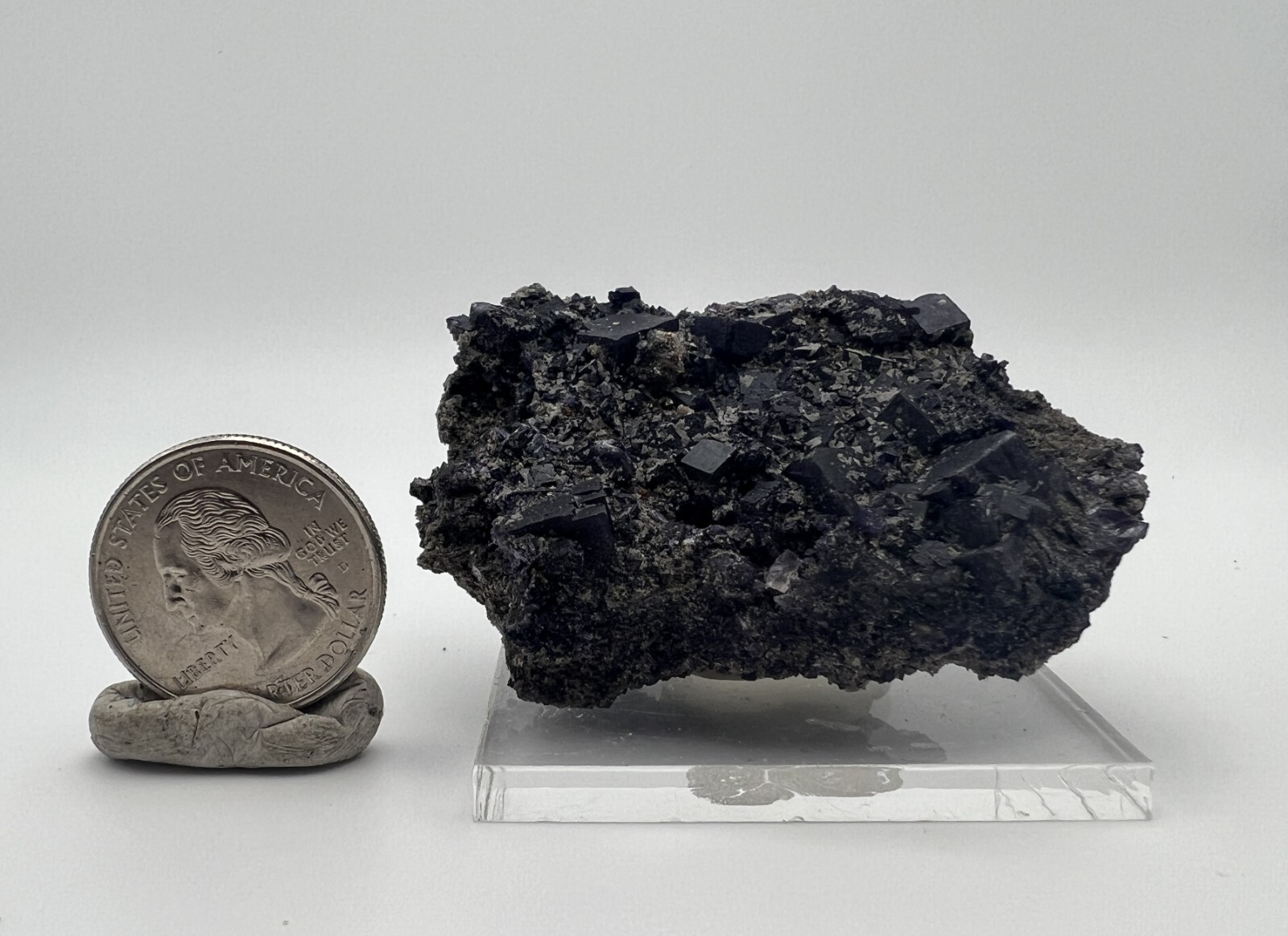 Old-time Cave-In-Rock Purple Fluorite, Illinois