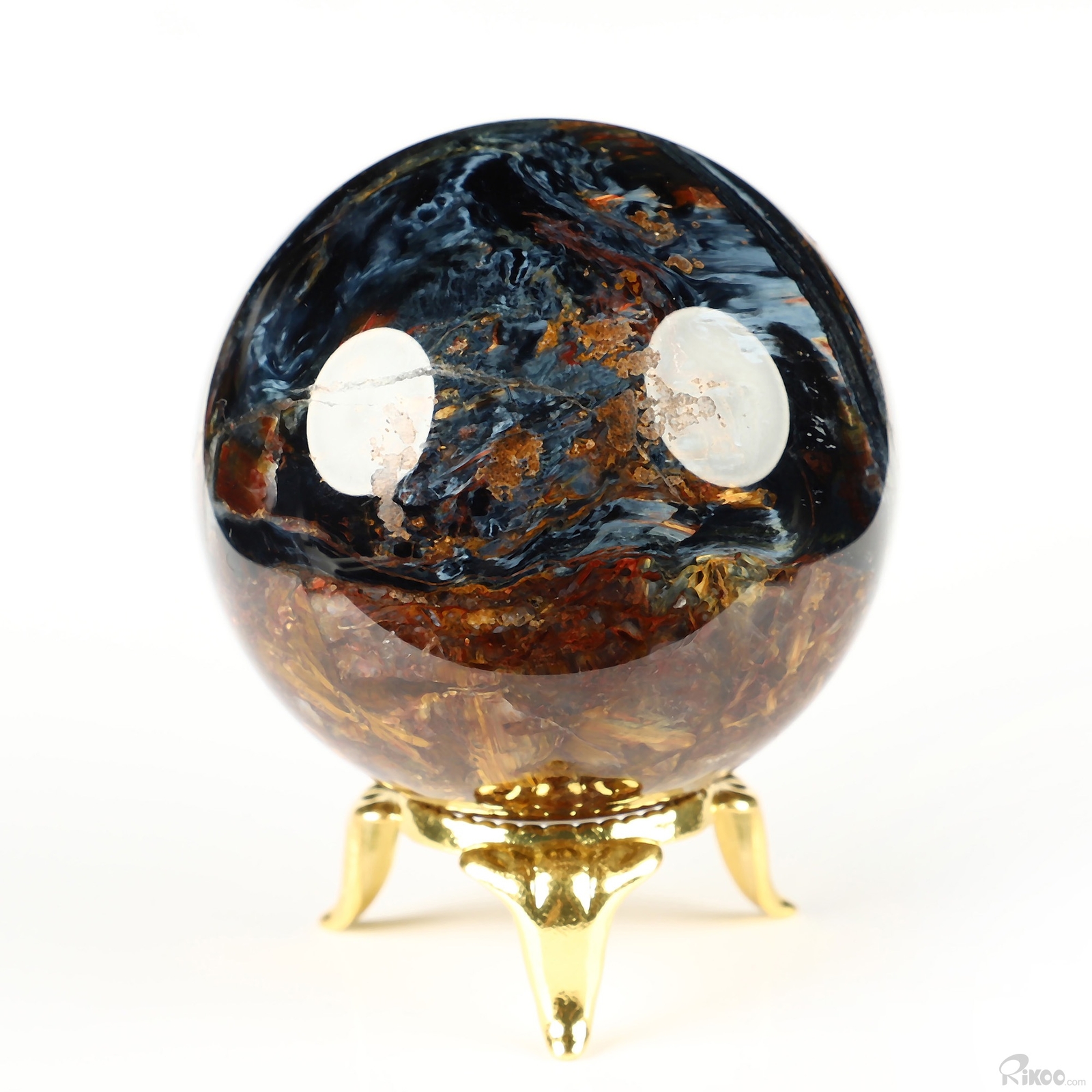 2.0″ Pietersite Hand Carved Crystal Ball/Sphere, Crystal Healing