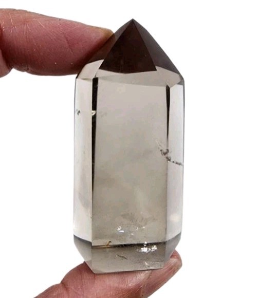 Smoky Quartz Polished Crystal Tower Brazil 48.3 grams
