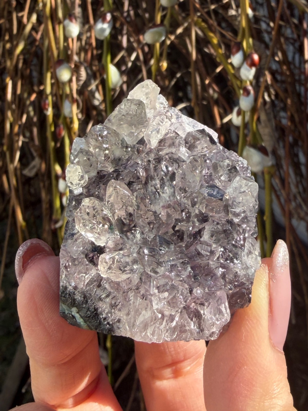Wholesale Lot 1 Lb Natural Amethyst Cluster Obelisk Tower Point Crystal Healing