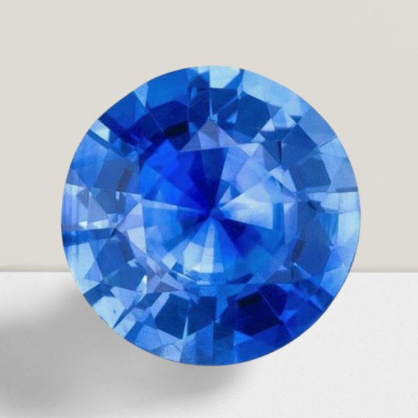 Blue Sapphire Round Cut Gemstone 0.20 Cts – 4 mm Calibrated Loose Gem