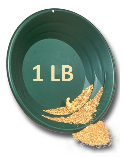 Gold Paydirt 1 LB From Colorado – Unsearched Gold Paydirt Bags – Guaranteed Gold