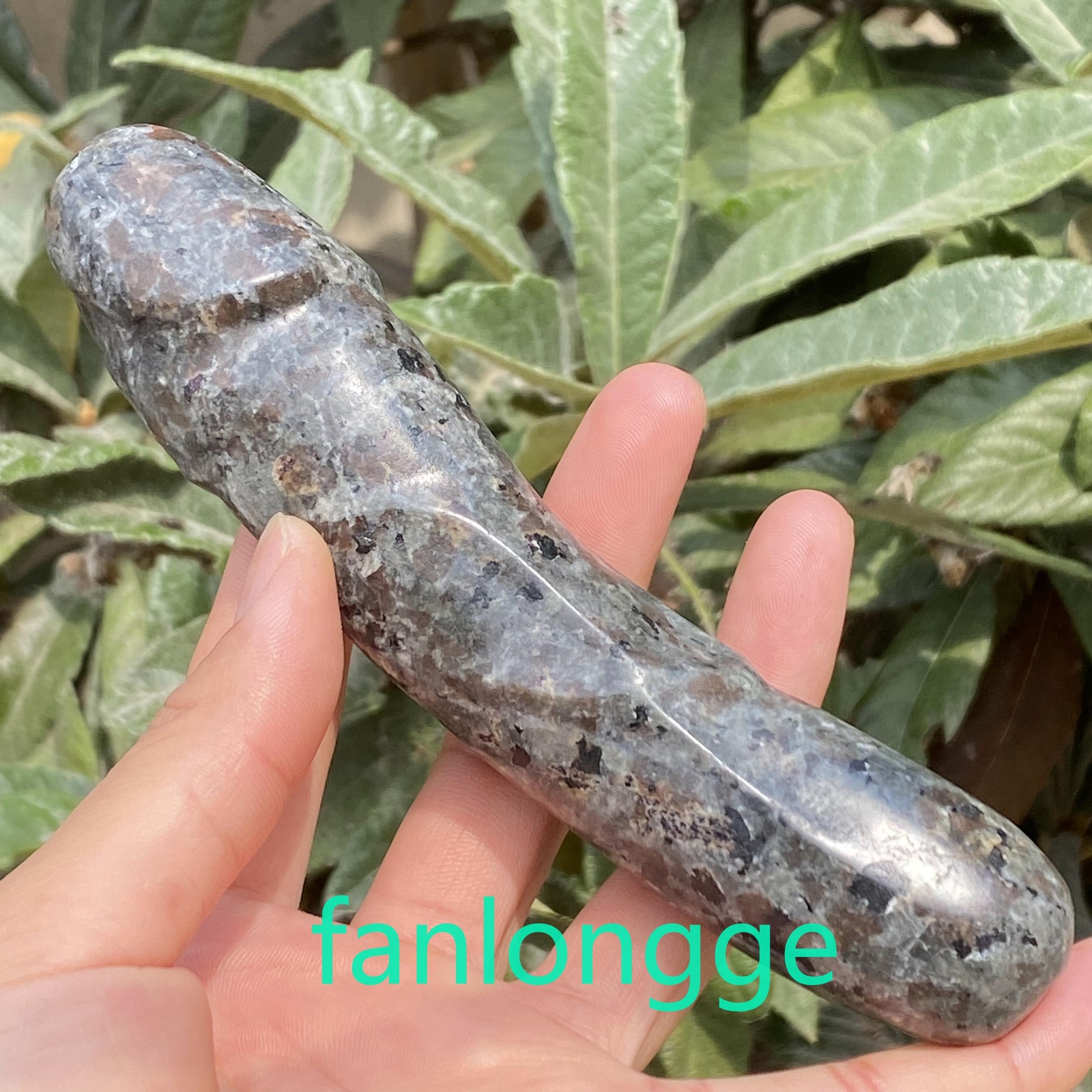 6in Natural Yooperite Male Penis Quartz Crystal Skull Massager scrub Gem 1PC