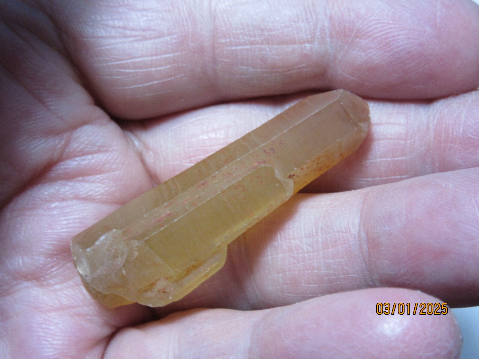 Natural Red Hematoid Quartz Point 1 7/8″ Collectible RHQPC-7s