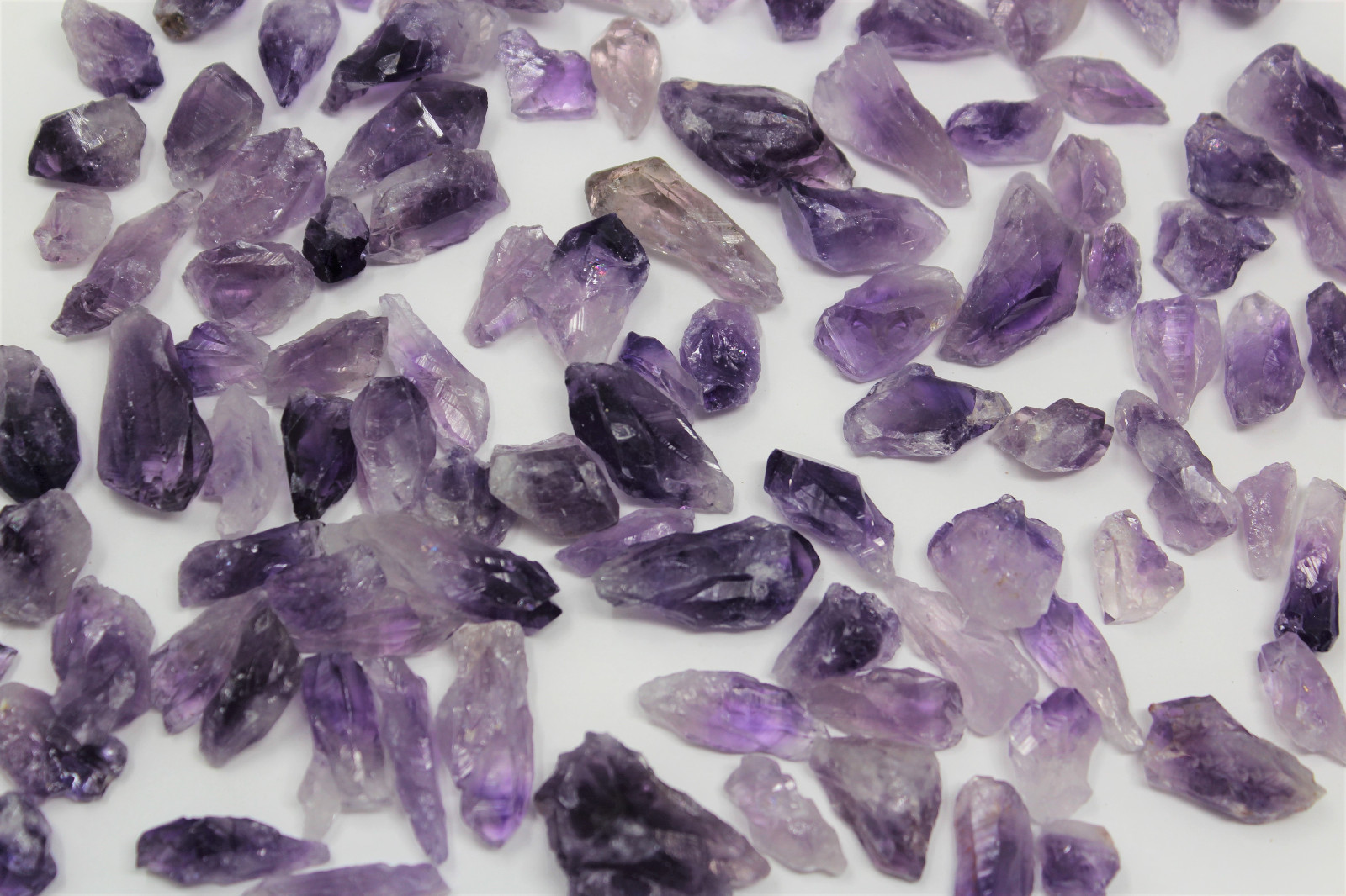 1/4 lb Bulk Lot Purple Amethyst Crystal Quartz Points & Pieces (4 oz)
