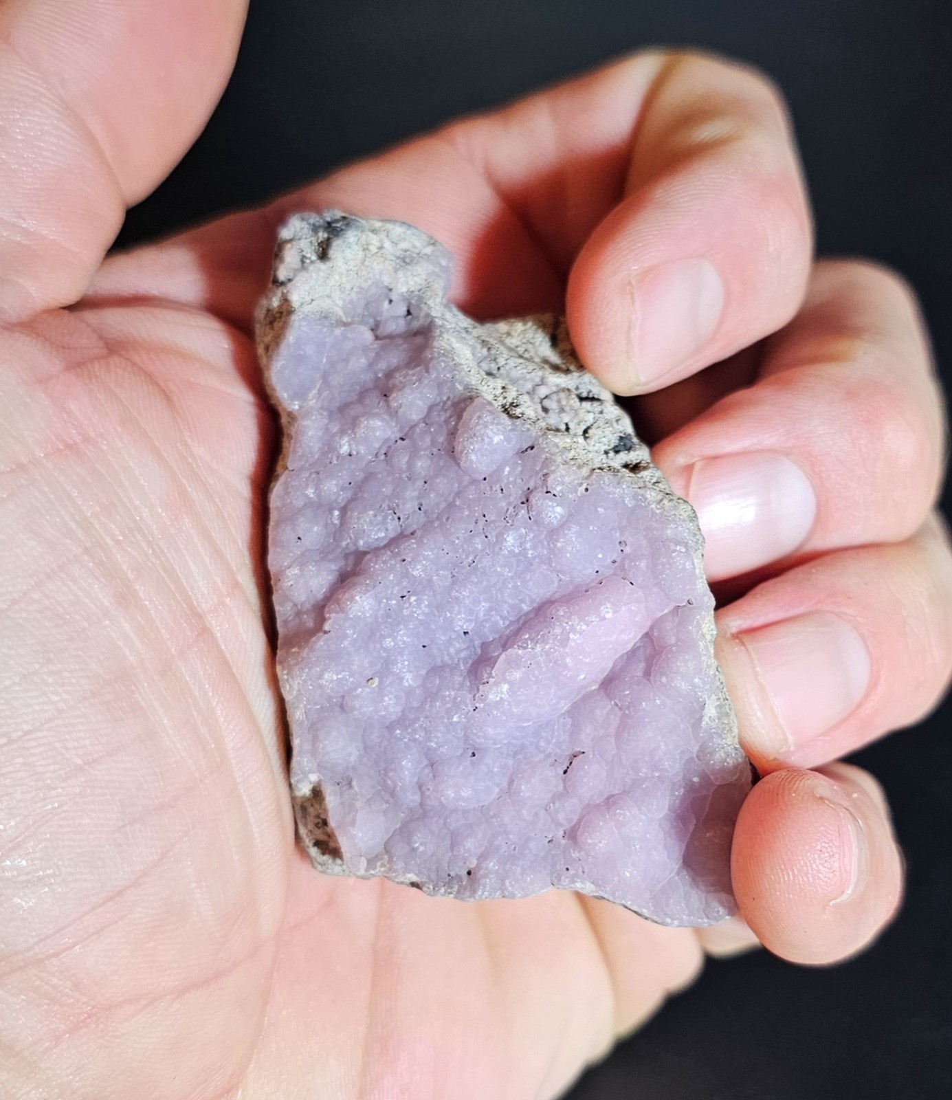 ☆Old Collection Pinkish Purple Bubbly Smithsonite From Choix, Mexico☆