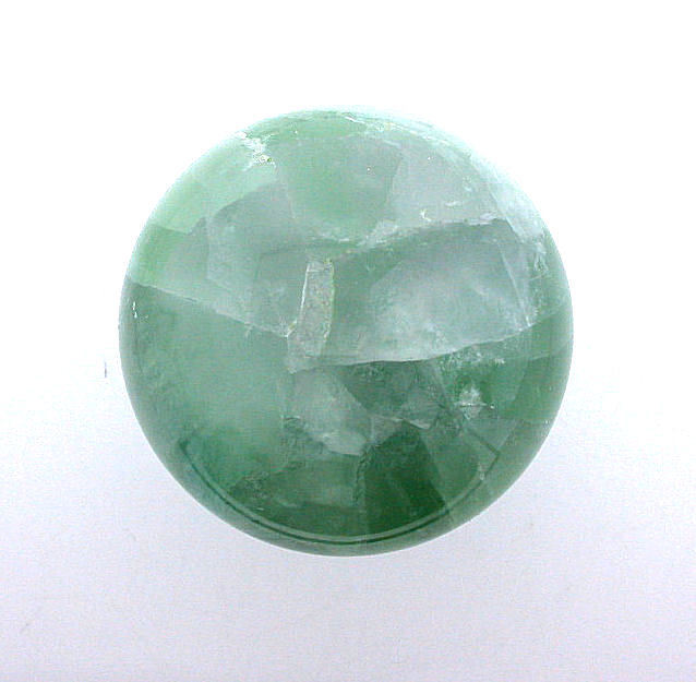 2 1/2 Inch 62mm Green Fluorite Gemstone Gem Stone Sphere Crystal Ball S5