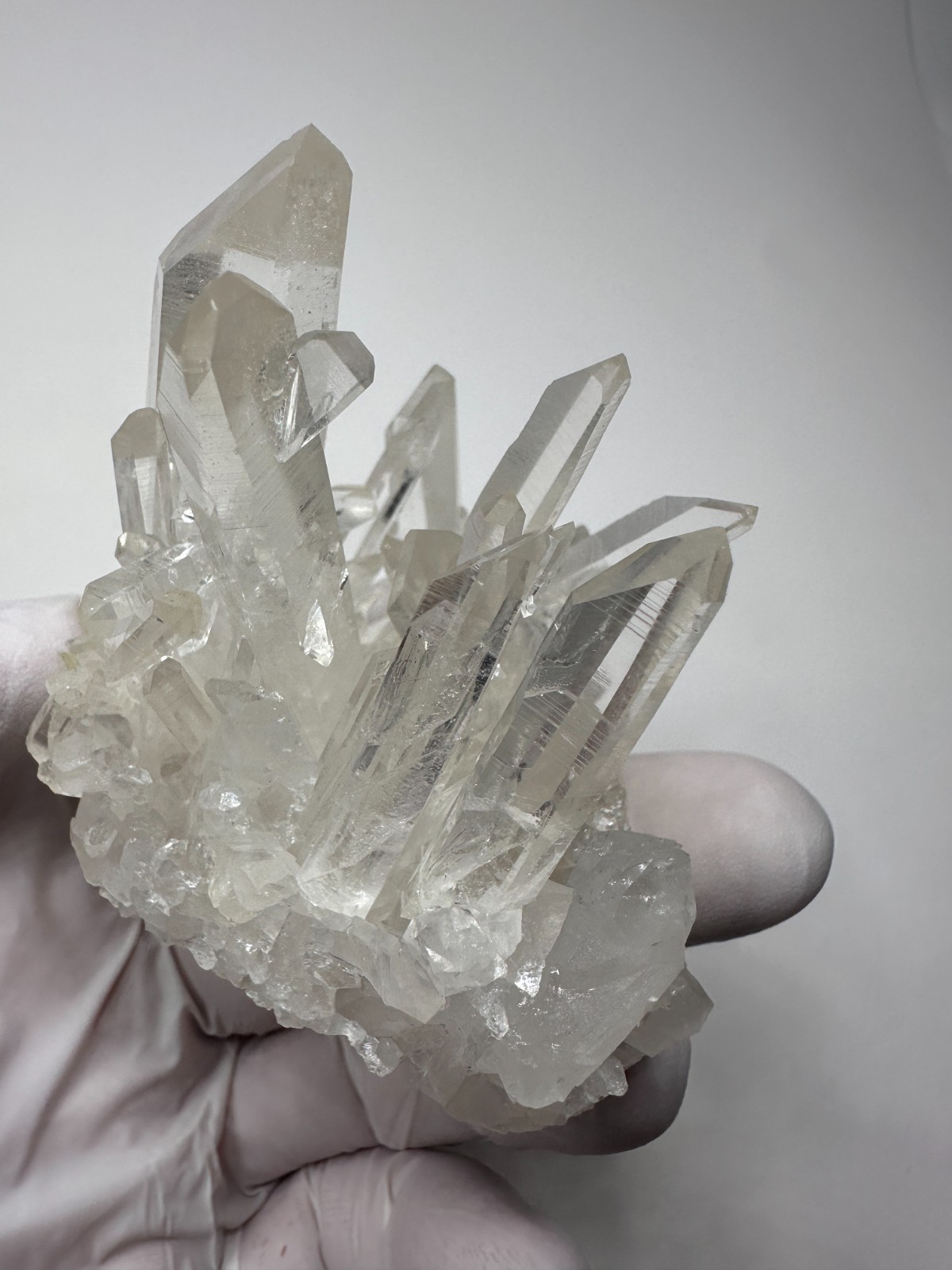 Top Quality Large Clear Arkansas Quartz Crystal Cluster