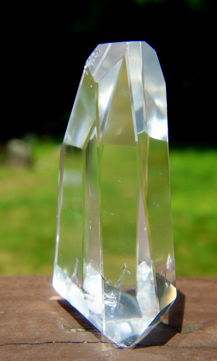 Polished Lemurian Quartz Free Form Crystal