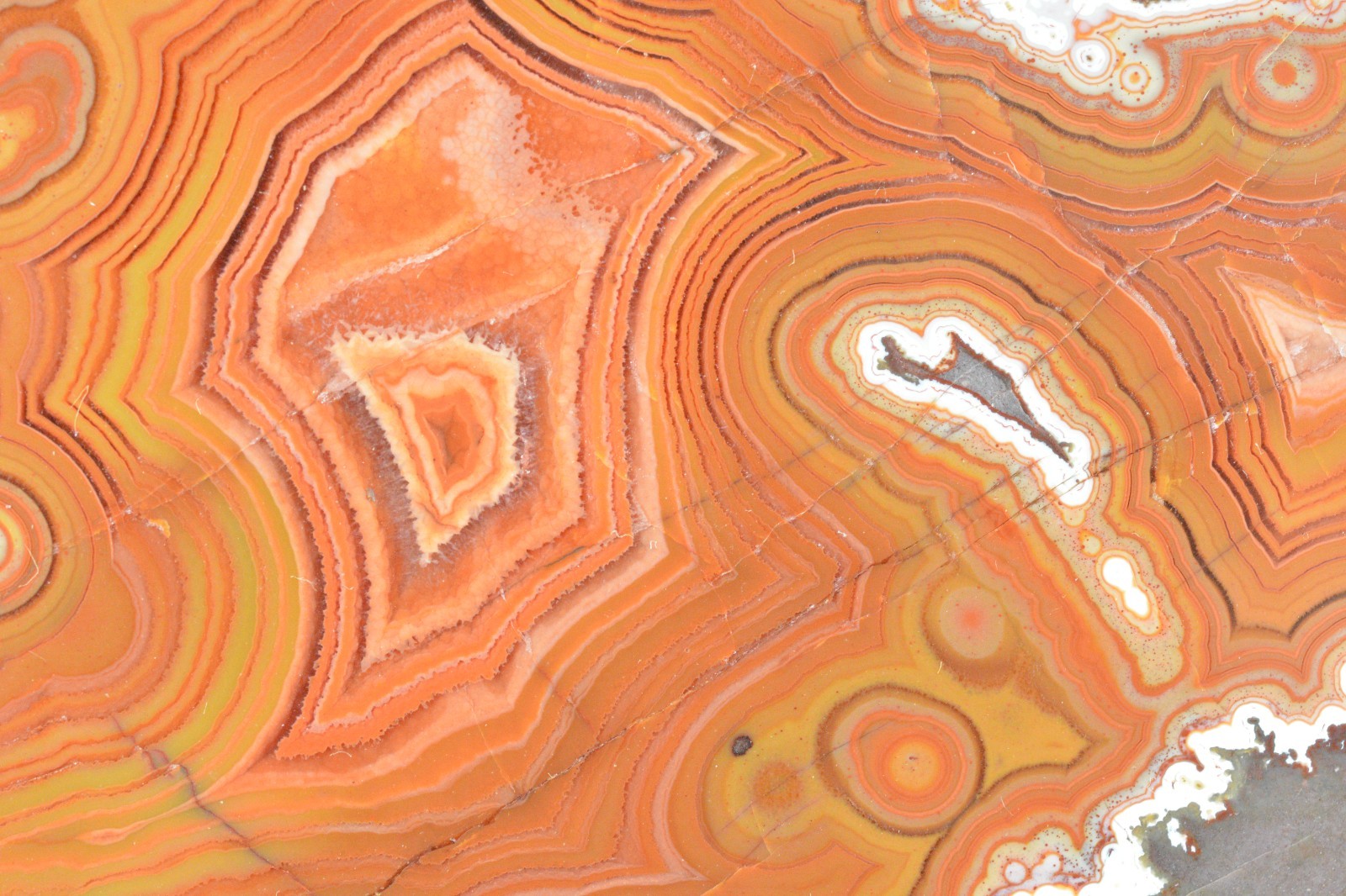 Large Dryhead Agate, Polished, Montana, 5.5×5.25×2″