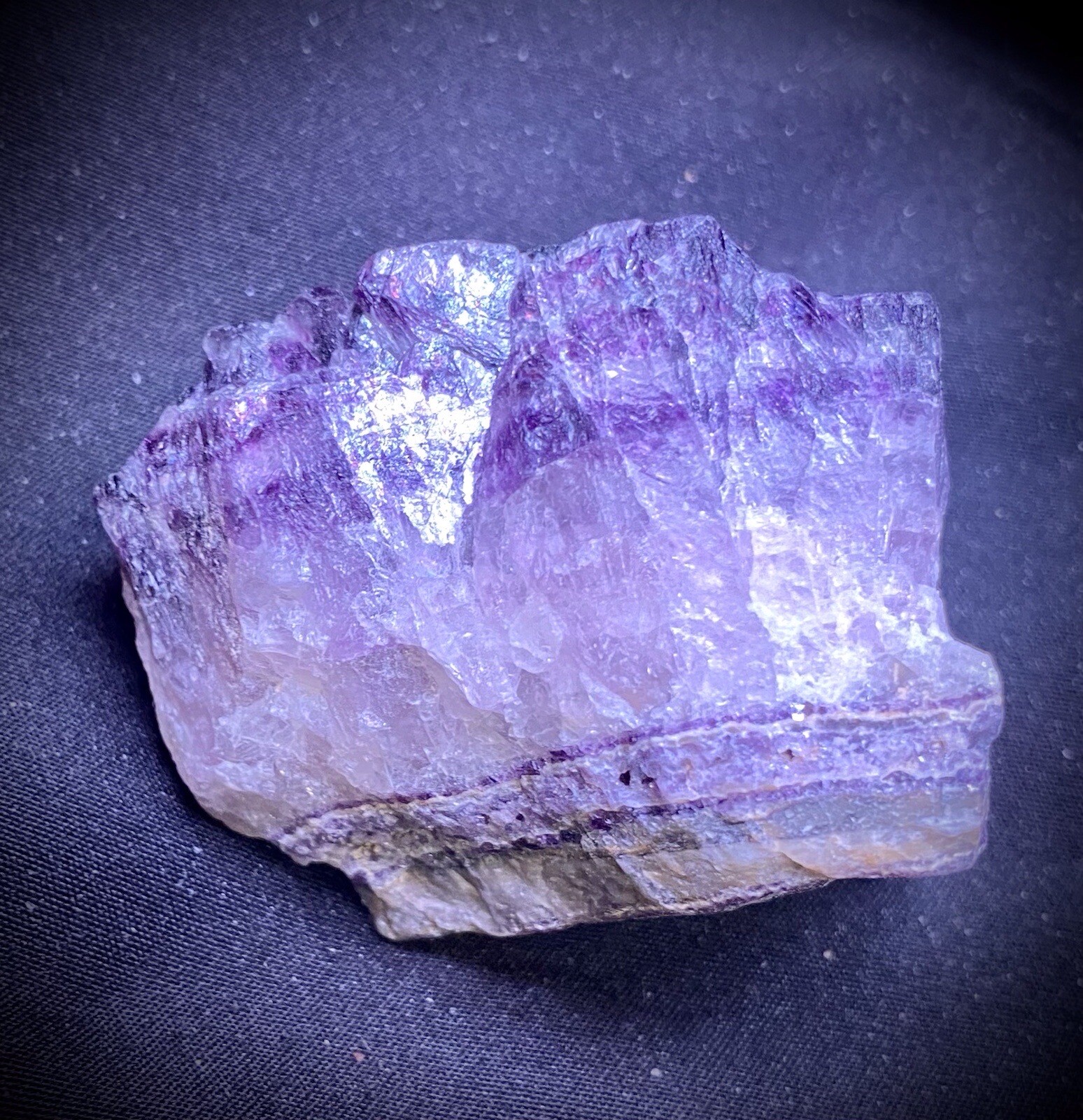 Raw Rainbow Fluorite Specimen