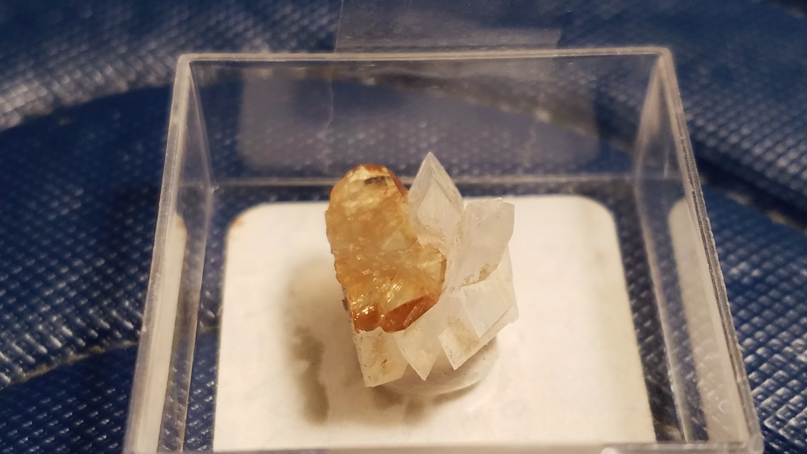 SiG: Lustrous Honey Golden Titanite Crystal on Adularia Cluster from Austria