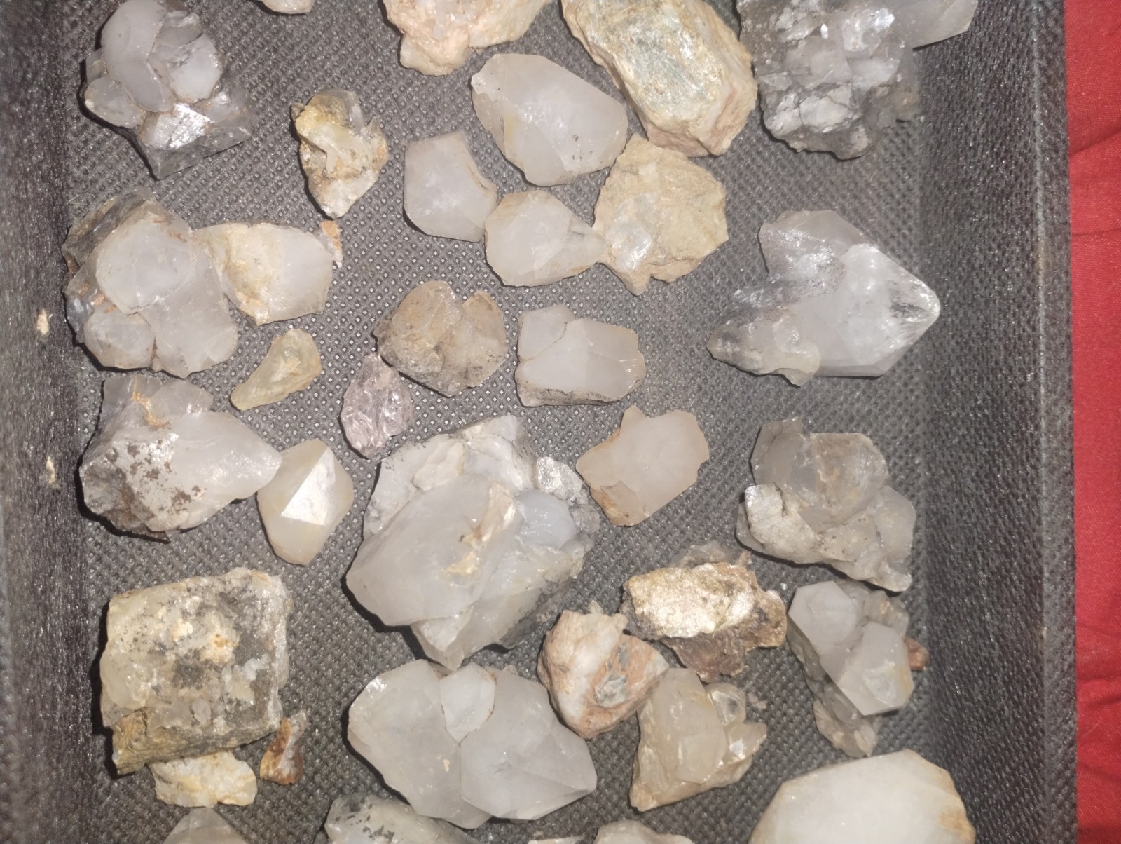 Beautiful Hard To Find Large Lot Of Crystals Mother lode Region CA Crystals Gold