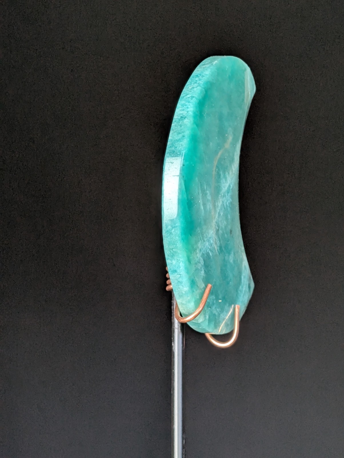 Amazonite Moon Carving Crystal Gemstone Healing