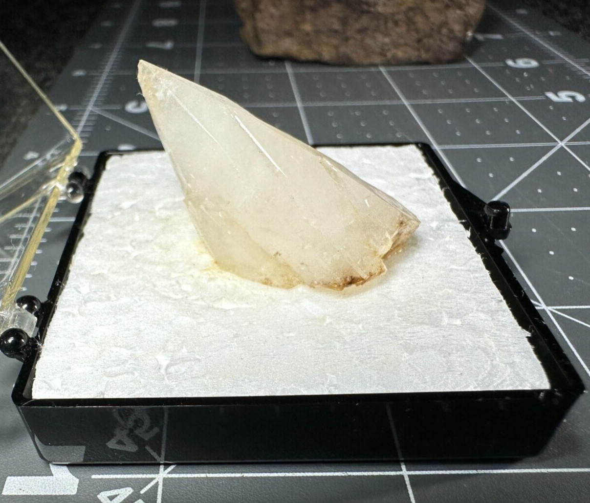 ➤ 1-1/2″ WHITE DOGTOOTH CALCITE Pleasant Ridge Rensselaer Indiana VIDEO➤435