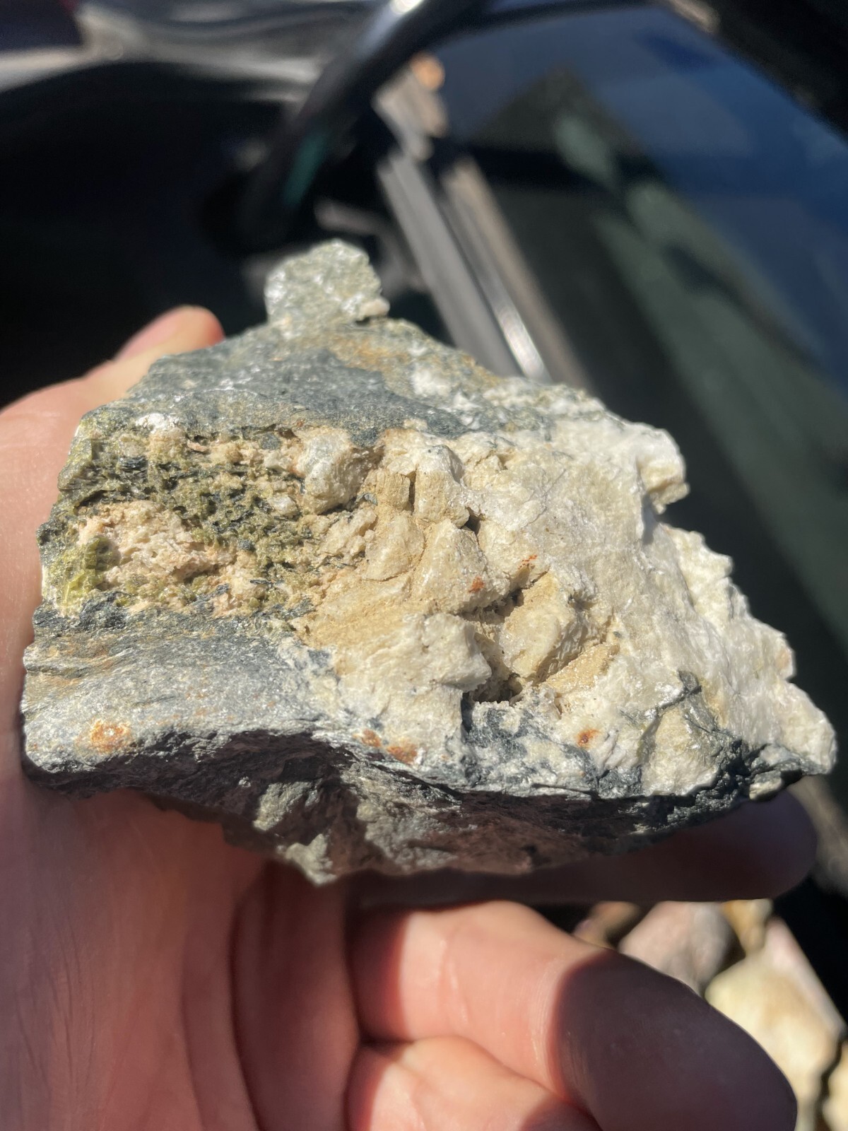 Epidote With Dolomite