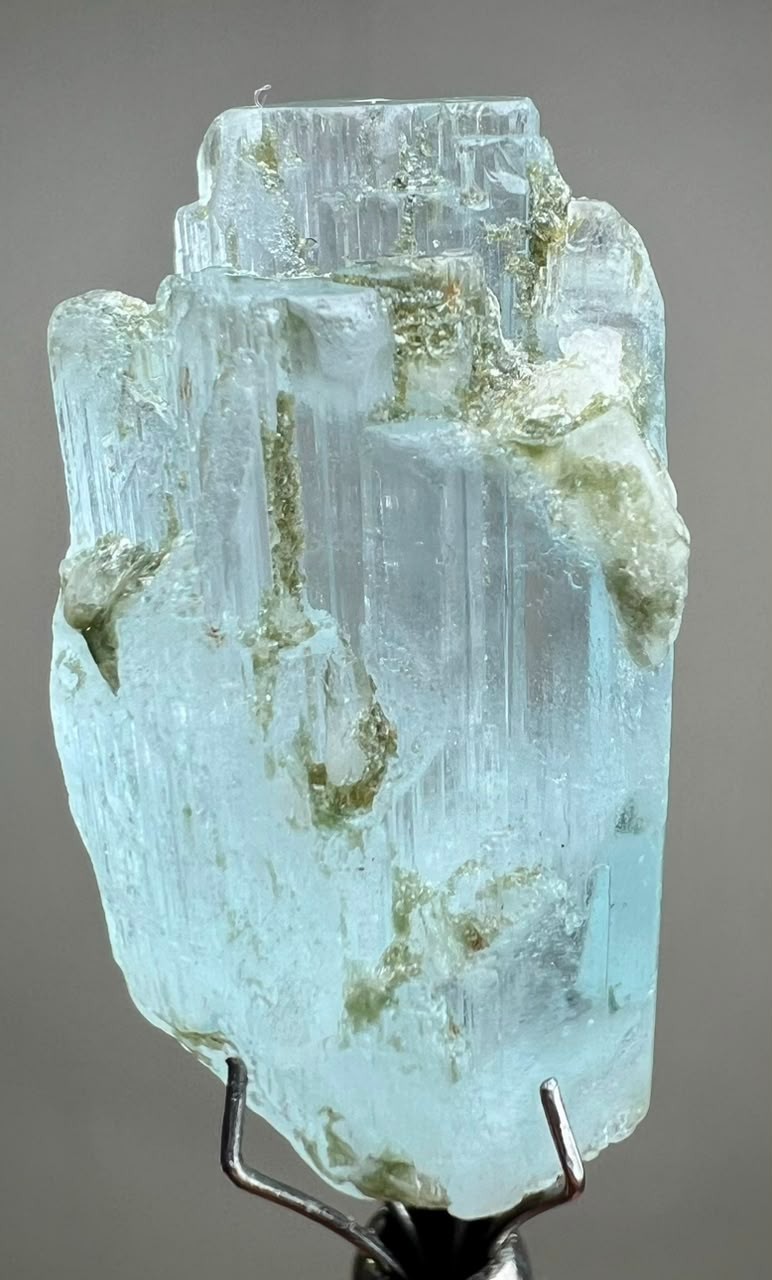 26Ct, Eye Clean! Natural Sky Blue Aquamarine Crystal From Shigar Valley PAk