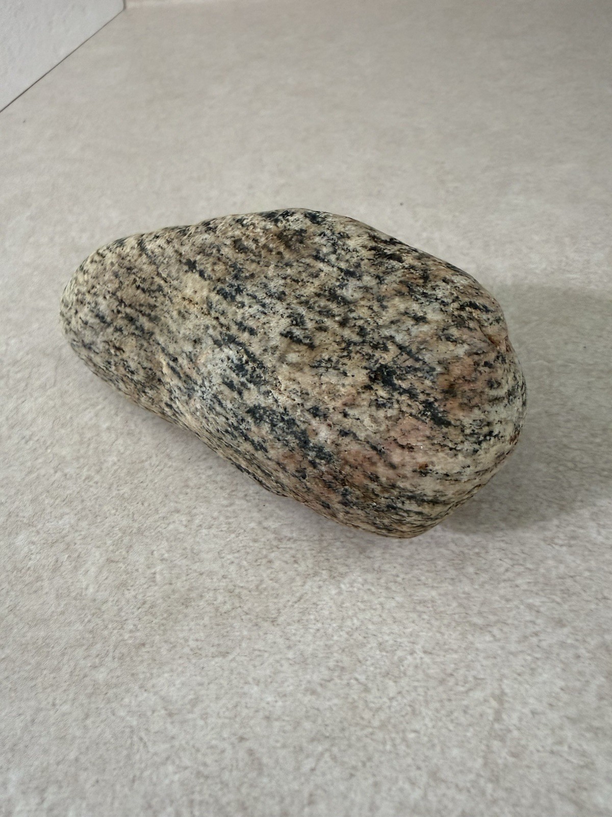 Magnetic Granitic Gneiss Specimen – Pink Feldspar, Quartz & Magnetite