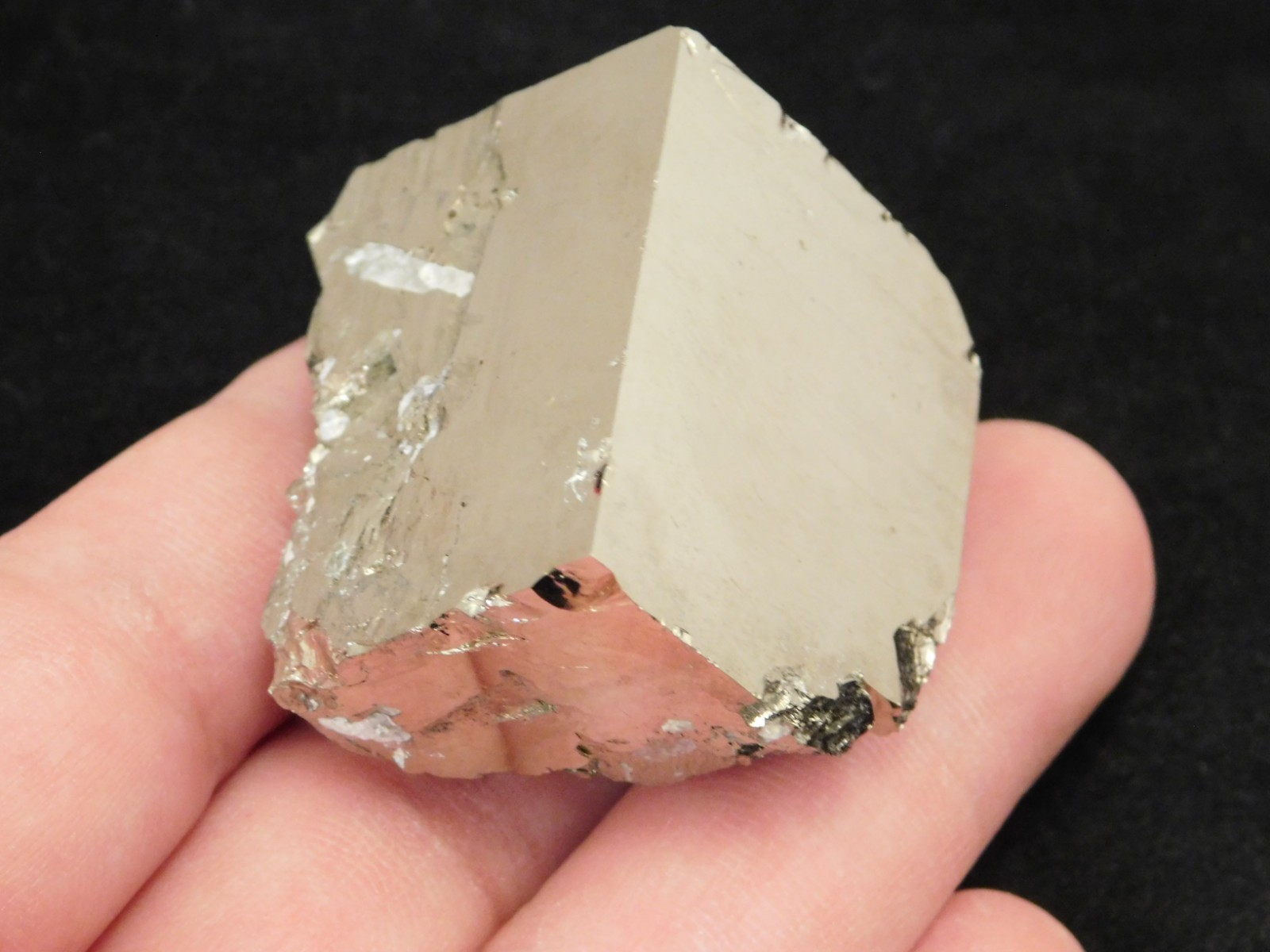 100% Natural Pyrite CUBE Huanzala Mine Peru 125gr