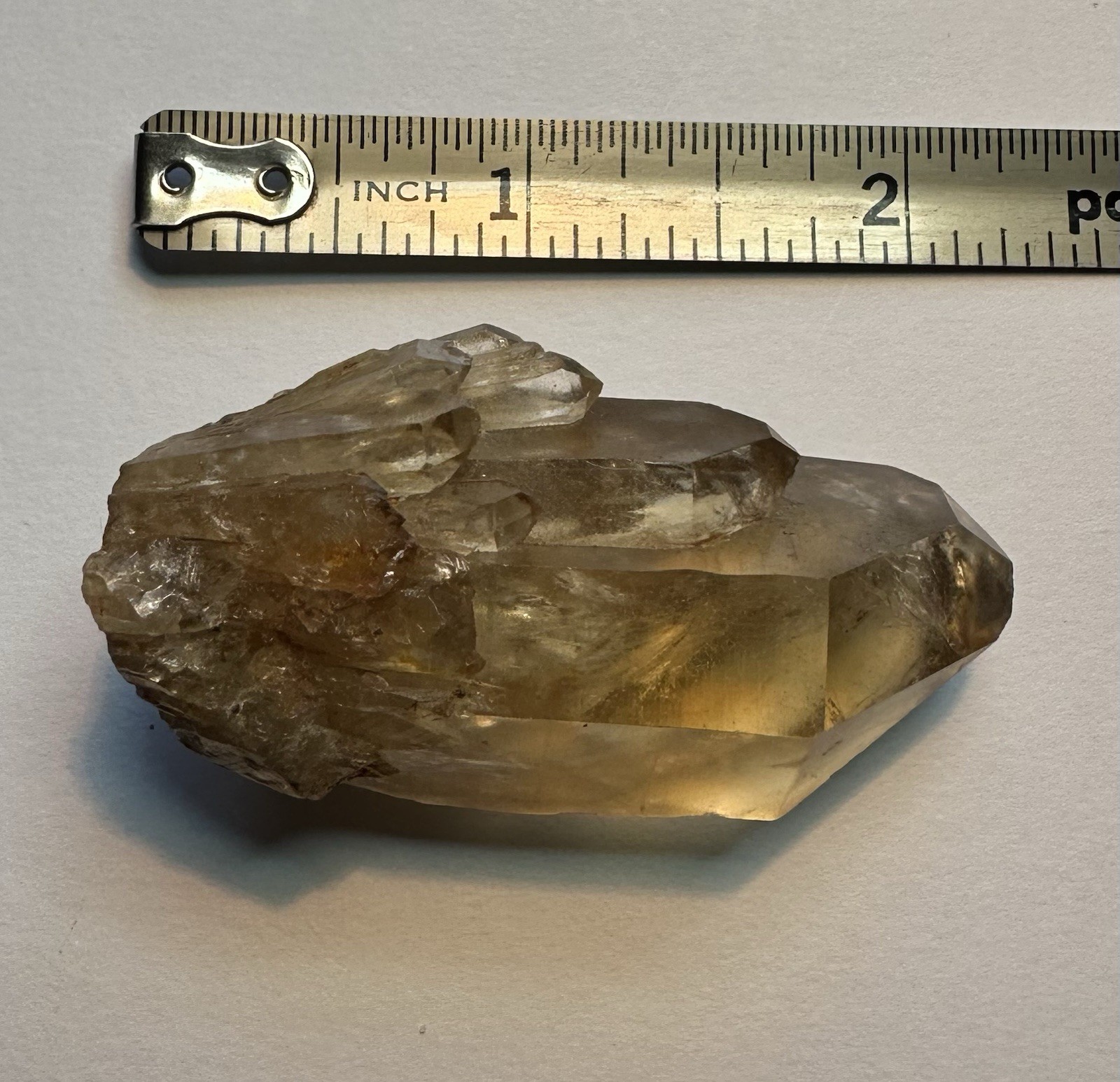 Natural Citrine Crystal Cluster Point Mineral Specimen Congo Africa