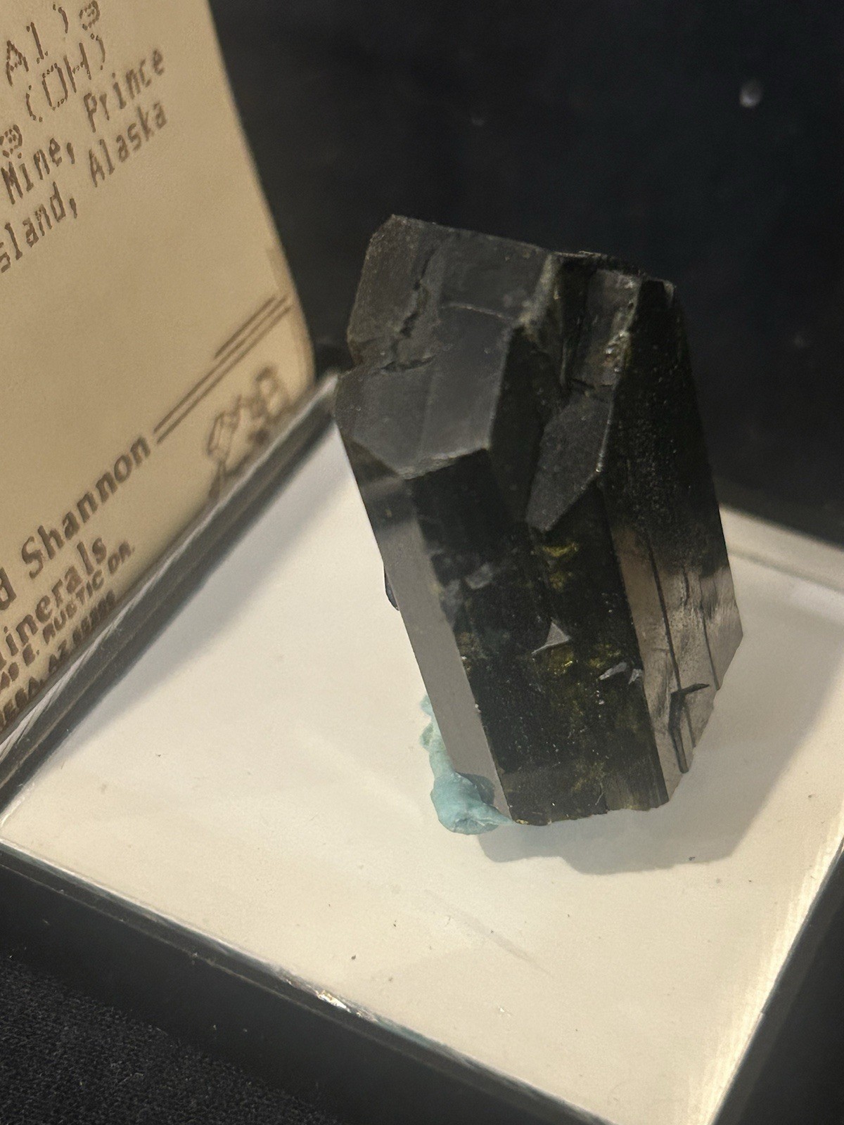EPiDOTE Green Monster Mine, Prince of Wales Island, Alaska 3×2.5 Cm Xl Crystal