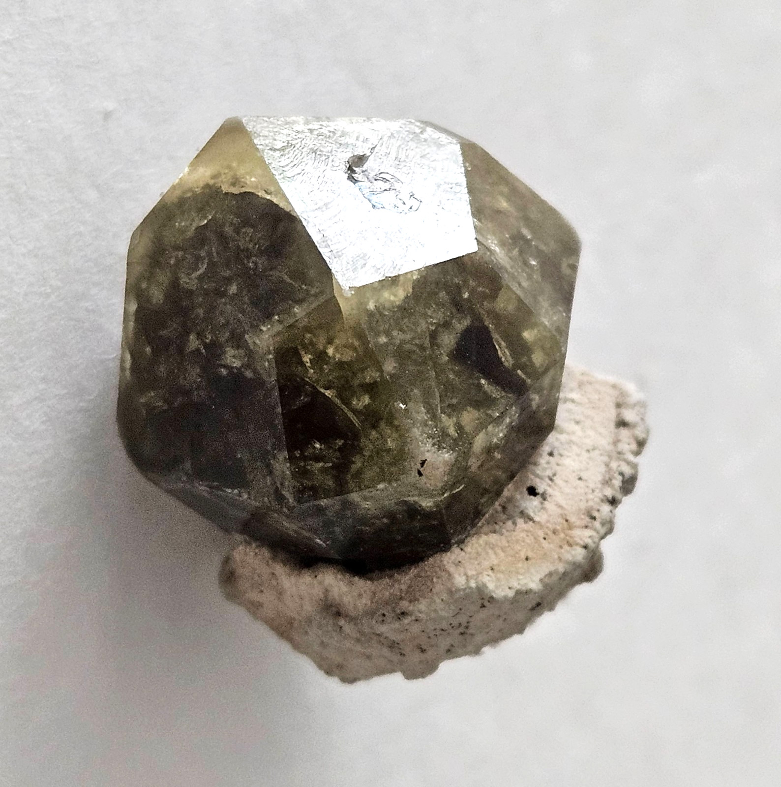 Glassy Green Grossular Garnet on Matrix – Vilyui, Siberia, Russia