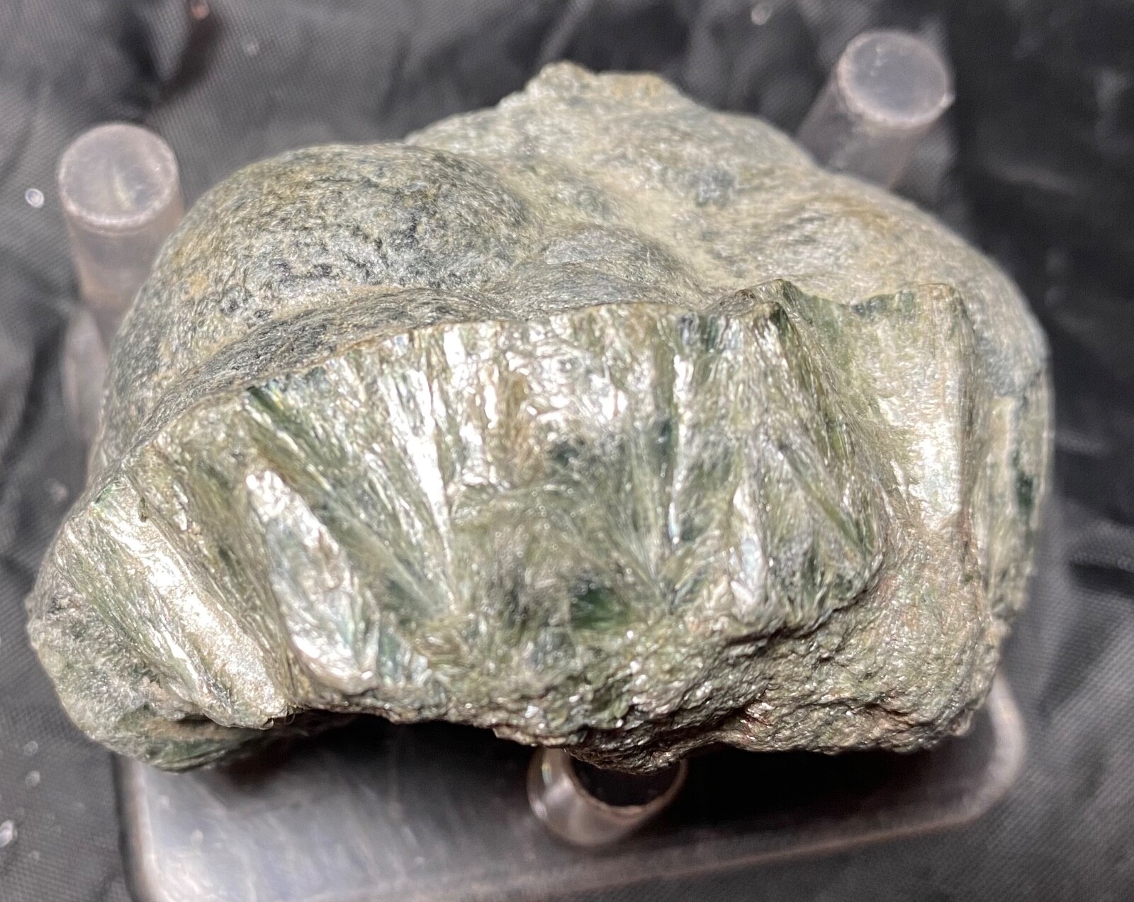RARE Clinochlor var Serafinite Specimen from Korshunovskoe Mine, Siberia, Russia