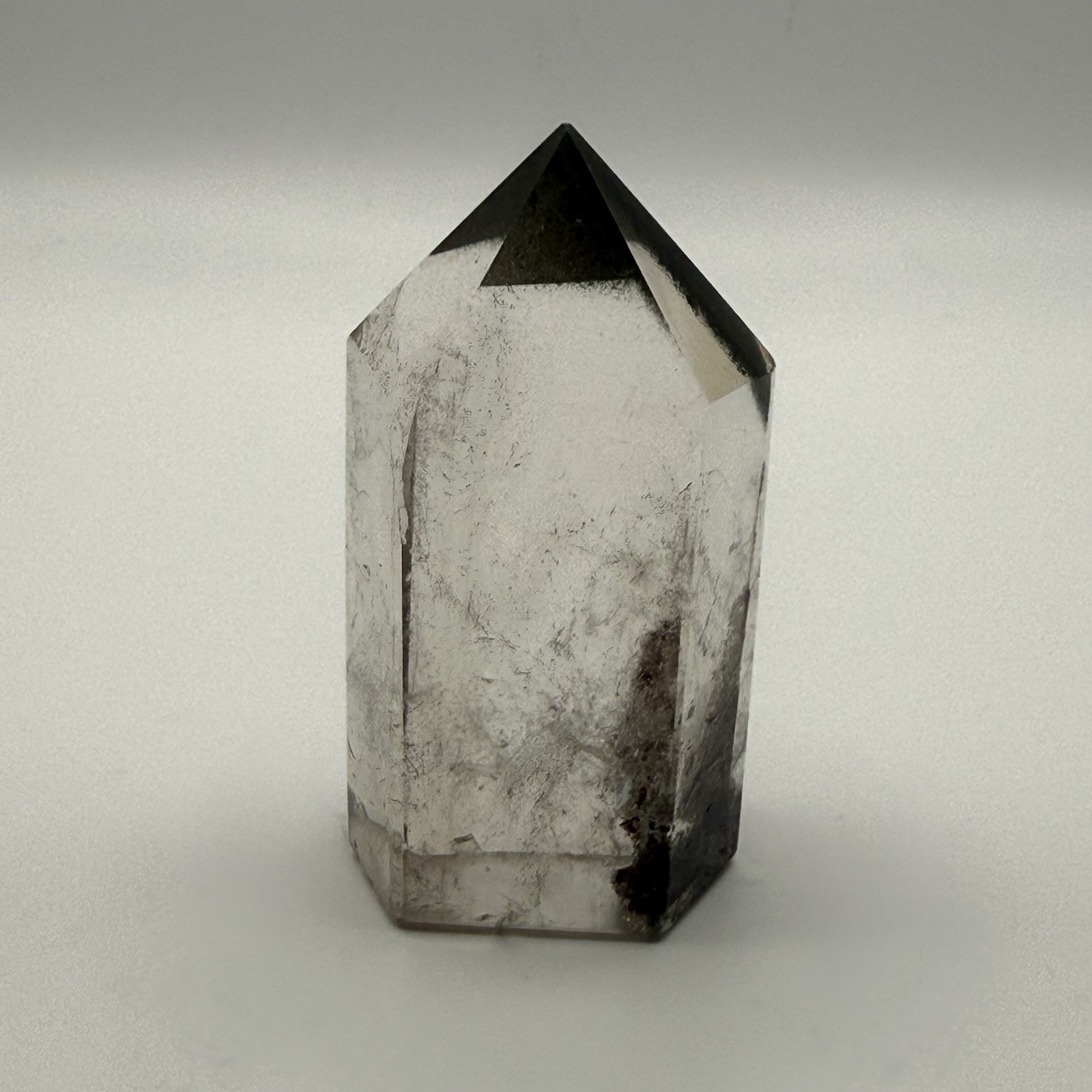 Polished Crystal Clear Garden Quartz Tower, approx 2 1/2”