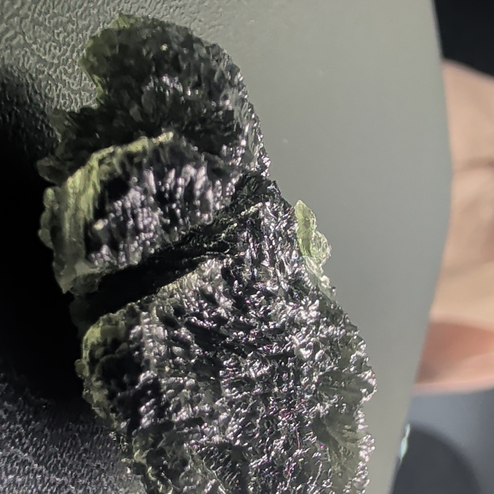 Abnormal And Unique Moldavite Specimen👽☄️💚
